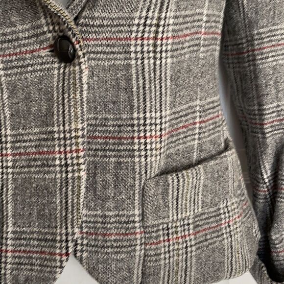 Benetton Houndstooth Blazer  - Picture 2 of 12